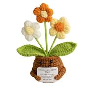 YiQinzcxg Ensemble de crochets verts faits à la main en coton | Instructions étape par étape pour la décoration de la maison et les projets familiaux Activités de bricolage pour la liaison familiale