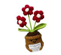 YiQinzcxg Ensemble de crochets verts faits à la main en coton | Instructions étape par étape pour la décoration de la maison et les projets familiaux Activités de bricolage pour la liaison familiale