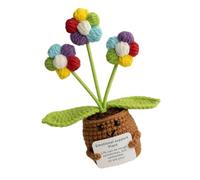 YiQinzcxg Ensemble de crochets verts faits à la main en coton | Instructions étape par étape pour la décoration de la maison et les projets familiaux Activités de bricolage pour la liaison familiale