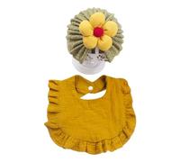 YiQinzcxg et bavoir bavette, Earthy yellow plus g, taille unique