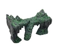 YiQinzcxg Figurine en résine pour aquariums - Décoration pour aquarium - Cachettes de crevettes - Paysage de maison - Décoration sous-marine