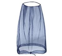 YiQinzcxg Filet de tête multi-usages, filet respirant pour l'extérieur avec protection complète contre les insectes, moustiquaire, Haut bleu marine, taille unique
