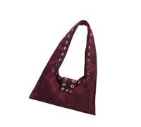 YiQinzcxg Hobos Sac à main sous le bras Pochettes mignonnes Porte-monnaie avec fermeture éclair Sacs à bandoulière pour femmes Sac à main, rouge