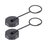 YiQinzcxg Lot de 2 couvercles de drain de pulvérisation - Fermeture sécurisée - Pour surfaces lasées - Accessoire pour réservoir de pulvérisation - Couvercle de vidange et kit de fixation