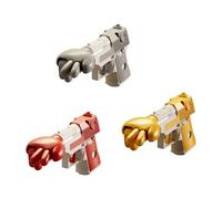 YiQinzcxg Lot De 3 Fusils De Combat À Gestes ABS Jouet pour Soulager Le Stress Et Faire La Fête Amusant Puzzle D'initiation Arme À Feu