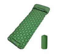 YiQinzcxg Matelas gonflable de camping pour personnes individuelles - Pour tapis de sac à dos - Tapis de camping en plein air - Poids léger - Auto-éblouissant - Pour dormir