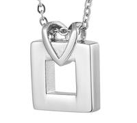 YiQinzcxg Mémorial Urne Bijoux pour Animaux de Compagnie Crémation Bijoux Cendres Collier Créatif Animal de Compagnie Crémation Bijoux Urne Collier Urne
