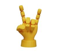 YiQinzcxg Modèle de main avec articulations mobiles flexibles Doigts mobiles Figurine de main de poupée Ornement Cadeau Maison Bureau Décoration de bureau Mains de mannequin mobiles