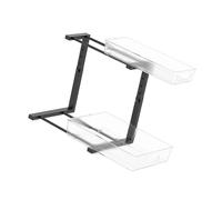 YiQinzcxg Organisateurs de lavabo extensibles avec tiroirs coulissants Solution de rangement multifonction Cuisine et salle de bain Maison Utiliser des organisateurs d'installation faciles