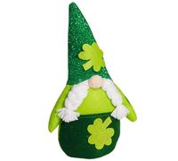 YiQinzcxg Ornement en peluche de festival irlandais pour plateau gradué maison jardin décoration festival irlandais table décoration centre de fenêtre accessoire d'affichage
