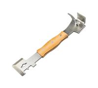 YiQinzcxg Outil d'entretien d'apiculture avec 7 fonctions, grattoir en acier galvanisé, ouvre-peigne, apiculture multi-usages, design ergonomique indispensable, kit d'outils d'apiculture avec poignée