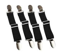 YiQinzcxg Pinces de talon réglables pour chaussures à enfiler. Sangle élastique avec boucles en métal. Design antidérapant pour mules et sabots. Sangle arrière élastique antidérapante