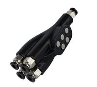 YiQinzcxg Pour laboratoire X1C P1P/S 4 en 1 PTFE Adaptateur Tube Port d'expansion Connecteur 4 Alimentation Imprimante Adaptateur Accessoires Connecteur Tube