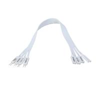 YiQinzcxg Rallonge de câble de réinitialisation LED pour carte mère PC pour câblage flexible et durée de connexion sûre en PVC 20/30/50/100 cm