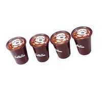 YiQinzcxg Réplique de tasses à café professionnelles Construction en résine lisse Accessoires multi-usages pour la photographie Magasins Cafés Tasses à café Designs Objet de collection, taille unique