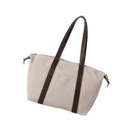 YiQinzcxg Sac à bandoulière élégant en toile Sac à main spacieux sous les bras Intérieur spacieux Sacs à bandoulière pratiques pour les activités quotidiennes Voyage Sac de transport, Blanc.