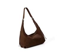 YiQinzcxg Sac à bandoulière moderne à la mode Construction en polyester de haute qualité Intérieur spacieux Tenues décontractées Réunion d'affaires Sac à bandoulière moderne, café