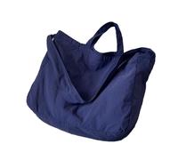 YiQinzcxg Sac à bandoulière unisexe simplifié Sac à main pour tous les jours Essentiels Pratique Nylon Sac à bandoulière pour la durabilité Sac à provisions, bleu