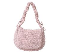 YiQinzcxg Sac décontracté en nylon matelassé pour femmes Sac à bandoulière spacieux Sac à main Mode Femmes Poches Bouffantes Sac tampon, a