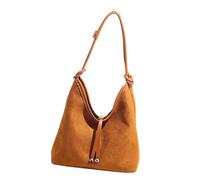 YiQinzcxg Sacs à bandoulière pour femmes en faux daim avec sangle réglable Sac à bandoulière tendance Petit Hobos pour femmes, marron