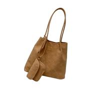 YiQinzcxg Sacs à main et sacs à main à la mode pour femmes Petits sacs à bandoulière avec et sacs de transport tendance. Petits sacs de transport pour femmes, marron