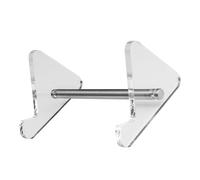 YiQinzcxg Support d'affichage pour claviers Solide Acrylique Transparent Simple Couche pour Ordinateur Mécanique Keyboards Support de Mémoire