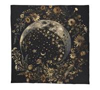 YiQinzcxg Velvets Tarots Serviette de lecture icônes occultes Velvets Artistiques Tapis de divination Accessoires d'exercices spirituels Tarots Portable Tarot Toile de divination