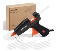 YIQIYIBO Pistolet à Colle Chaude, 30W Pistolets à Colle avec 30pcs 7mm*150mm Bâtons de Colle, Mini Pistolet Colle Chaude pour le Bricolage, l'artisanat, Réparations, l'étanchéité, Maison, Bureau