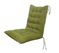 YIQIYOU Coussin de Chaise 45x100cm Coussin Fauteuil de Jardin avec Dossier, Coussins pour Chaises de Jardin résistant pour Chaise, Fauteuil ou transat de Jardin, terrasse ou Balcon(Couleur:Green)