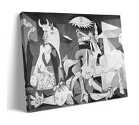 YiQuSoft Poster Guernica by Pablo Picasso - Décoration murale esthétique sur toile pour salon - 60 x 90 cm