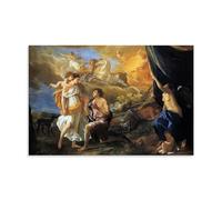 YiQuSoft Poster Nicolas Poussin Diana et Endymion, années 1630, impression sur toile, décoration d'intérieur, sans cadre, 30 x 45 cm