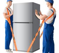 Yirilan Sangle de transport pour 2 personnes, pour déménagement, sangle de transport, sangle de levage, pour lever, transporter et déplacer des meubles, des appareils ménagers, des matelas, etc.,