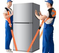 Yirilan Sangle de transport pour 2 personnes, renforcée, sangles de transport, sangle de levage, pour lever, transporter et déplacer des meubles, des appareils ménagers, des matelas, etc., capacité de