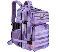 YIRONER Sac à dos 3 jours Assault Outdoor Sac à dos d’escalade imperméable Camping Randonnée Mochila Sac Mochila(YunZi)