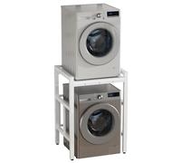 Yirtree Armoire pour machine à laver, sèche-linge, machine à laver, sèche-linge, étagère, 3 hauteurs, capacité de charge 250 kg, pour salle de bain, cuisine, balcon, buanderie