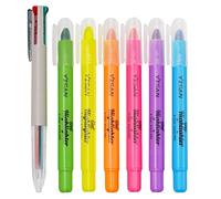 YISAN Surligneur Gel Multicolore Stylos, Bible Surligneur Secs,Stylos Marqueurs, 6 Couleurs,70603