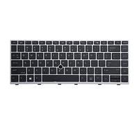 Yisawroy Clavier d'ordinateur portable anglais américain pour HP EliteBook 840 G5 846 G5 745 G5 Clavier d'ordinateur portable bien testé avant l'expédition