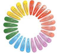 YISCOKO Lot de 24 pinces à cheveux en métal pour femme - 5,1 cm - Couleurs mélangées