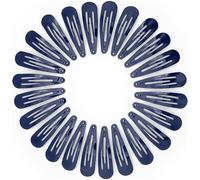 YISCOKO Lot de 24 pinces à cheveux pour filles et femmes, 5,1 cm, bleu marine