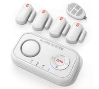 YISEELE Alarme Maison sans Fil: Centrale 120dB - Kit Alarme Maison avec Alarme Porte et fenêtre - détecteur de Chute - Protégez Votre Famille et Vos biens en Votre Absence - Compatible Alexa & Google