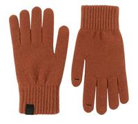 YISENJEE Élégant Gants Hiver Gants D'Hiver En Tricot Fin Et Chaud Pour Écran Tactile Pour Femme, Couleur Unie - Orange