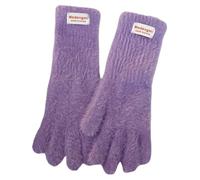YISENJEE Élégant Gants Hiver Gants Tricotés Extra Longs Et Doux pour Femme, en Peluche, pour L'Automne Et l'hiver, pour Le Cyclisme, Chauds Et Résistants Au Froid, pour Écran Tactile - Violet