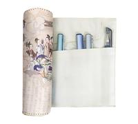 YISENJEE Étui À Crayons en Toile Trousse À Crayons À Rideau en Tissu De Style Chinois De Grande Capacité De 26 Couleurs-Dream of The Red Chamber