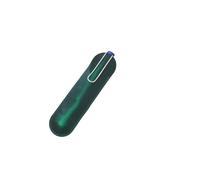 YISENJEE Étui De Protection pour Stylo Étui À Stylo en Cuir Imitation Cuir De Vache Ciré, Fait À La Main, Housse De Protection pour Stylo Simple, 155 mm X 35 mm, Vert Foncé