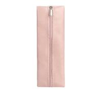 YISENJEE Étui De Protection pour Stylo Plume Étui À Stylos en Cuir Ciré, Porte-Stylo, Sac De Rangement pour Outils, Trousse De Papeterie De Grande Capacité, Rose