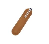 YISENJEE Étuis À Stylo Plume Étui De Protection pour Stylo en Cuir De Vachette Imitation Cire, Fait À La Main, 155 mm X 42 mm, Couleur Camel