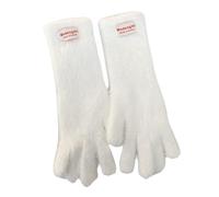 YISENJEE Gants Hiver Pour Femme Gants Tricotés Extra Longs Et Doux Pour Femme, Pour Le Cyclisme En Automne Et En Hiver, Protection Contre Le Froid Et La Chaleur, Écran Tactile - Blanc Laiteux