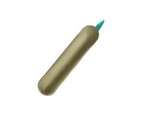 YISENJEE Portable Etui Stylo Étui De Protection pour Stylo, Imitation Cuir De Vache Ciré, Fait À La Main, 155 X 35 mm, Vert Olive