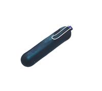YISENJEE Trousse À Stylos Étui À Crayons en Cuir De Vachette Imitation Cire, Fait À La Main, Housse De Protection pour Stylo Simple, 155 mm X 35 mm, Bleu