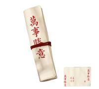 YISENJEE Trousse Crayon De Enroulable Trousse À Crayons À Rideau en Tissu De Style Chinois De Grande Capacité De 26 Couleurs-Smoothly